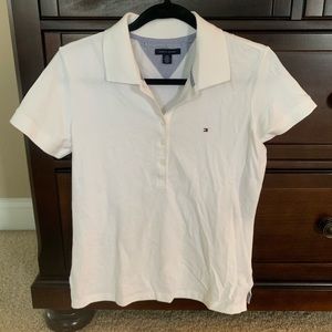 NWT Tommy Hilfiger white polo shirt